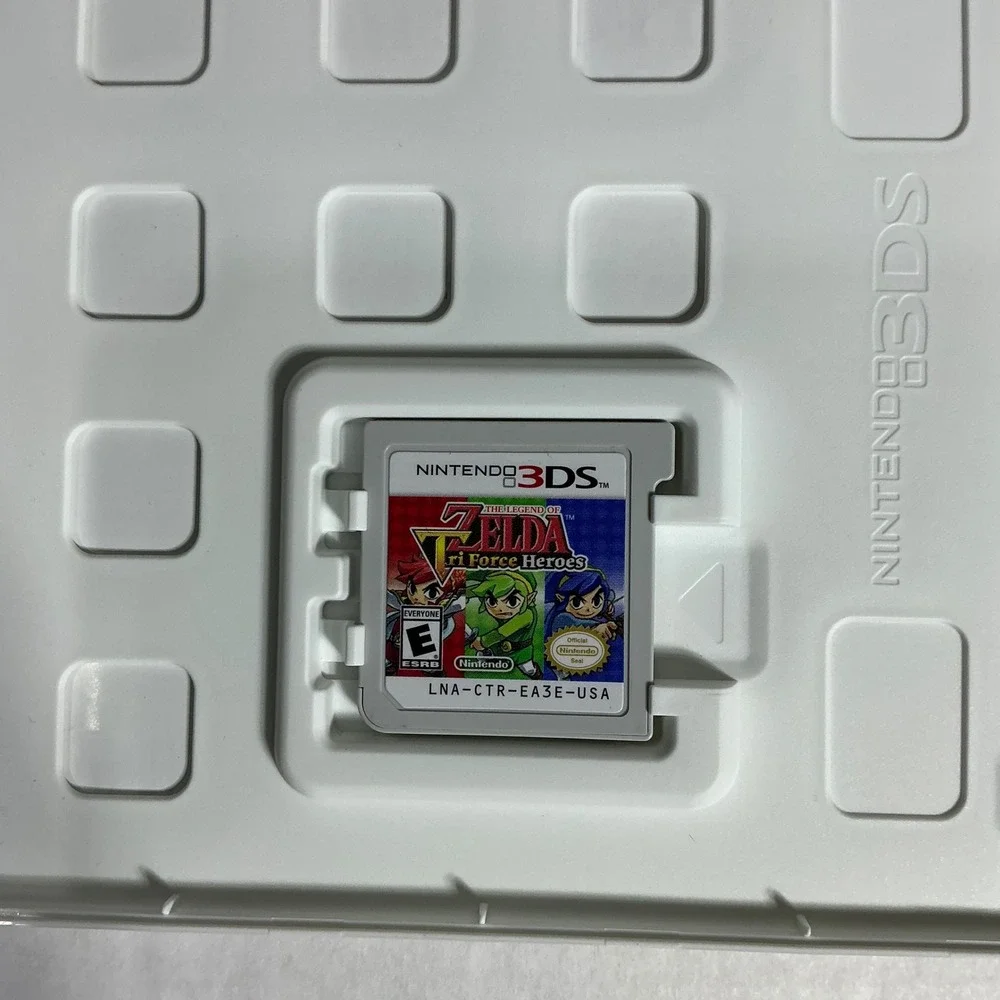 The Legend of Zelda Tri Force Heroes Nintendo 3DS Video Game CTR-P-EA3E Case